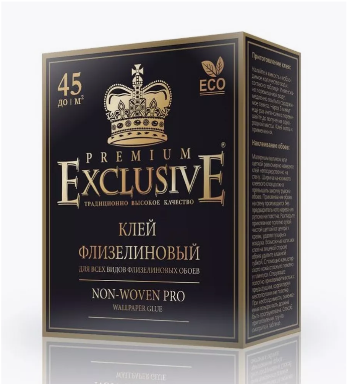 Клей для флизелиновых обоев, Exclusive